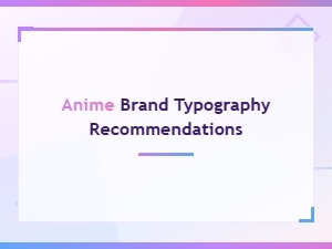 Best Free Anime Font Collections for Brand Typography